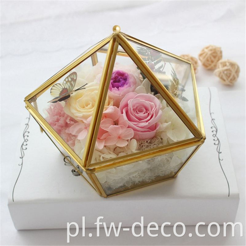Glass Jewelry Box
